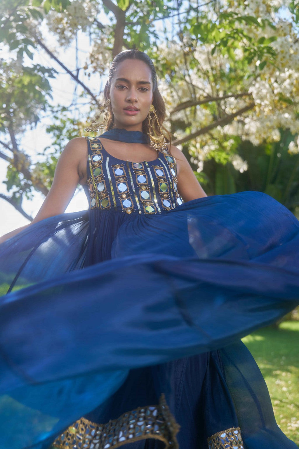 Tvarita suit Blue