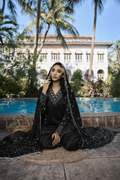 Inayat black short kurti