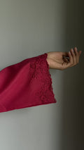 Moh red farshi salwar bottom