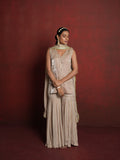 Trisha champagne gharara bottom